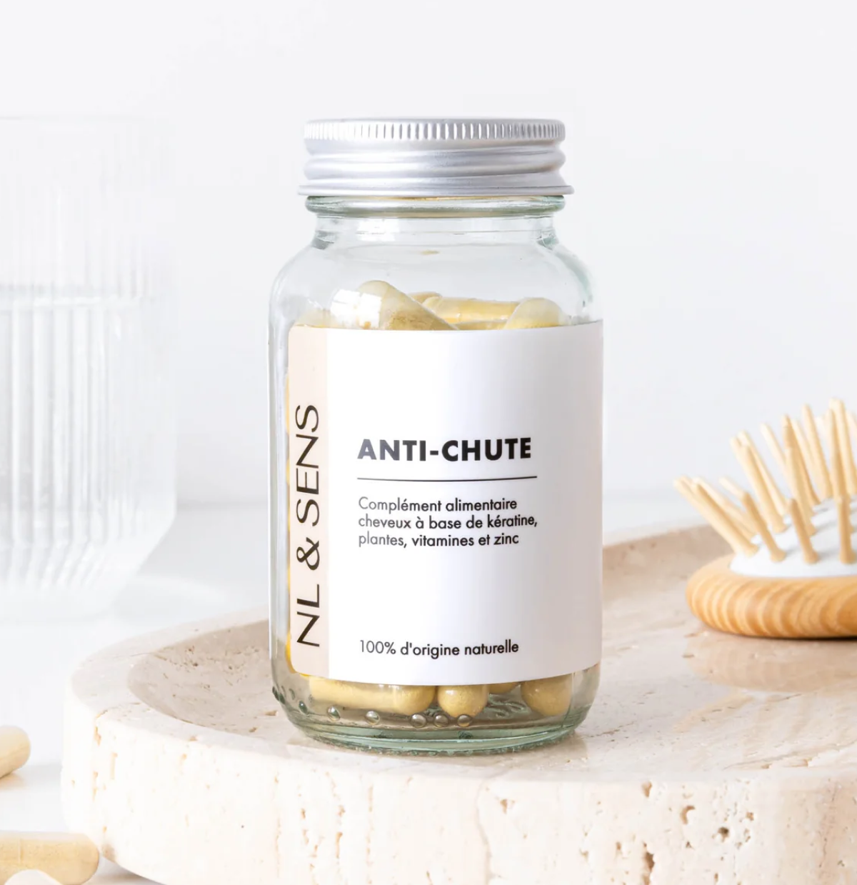 Compléments alimentaires kératine pour cheveux peau et ongles - NL & SENS