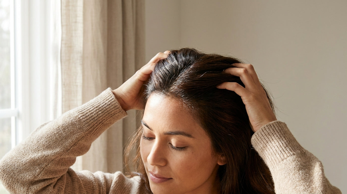 Cuir chevelu sain clé de beaux cheveux - soins naturels NL & SENS