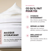 Masque soin hydratant - Certifié bio