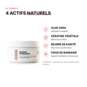 Masque soin hydratant - Certifié bio