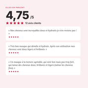 Masque soin hydratant - Certifié bio