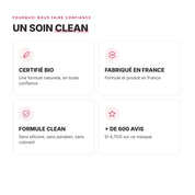Masque soin hydratant - Certifié bio