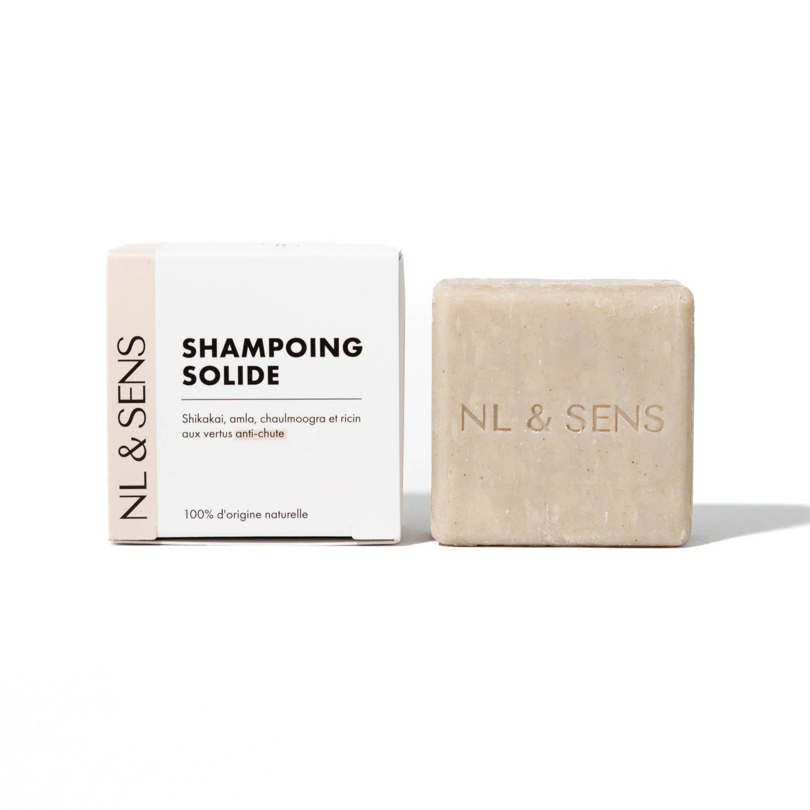 Shampoing solide ayurvédique anti-chute - Certifié bio